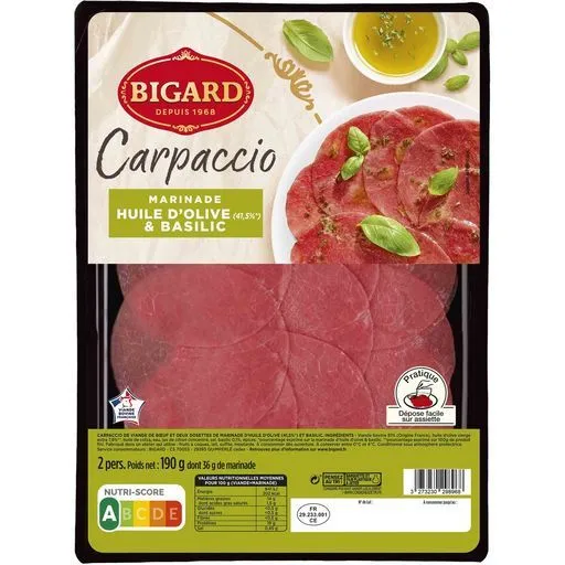 carpaccio bigard