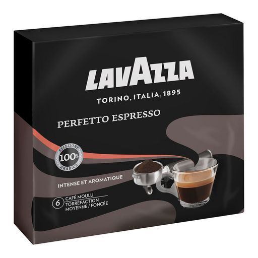 café moulu lavazza