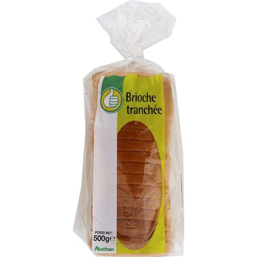 BRIOCHE TRANCHÉE AUCHAN