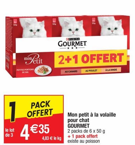 aliments pour animaux Purina