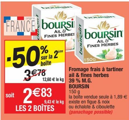 fromage Boursin