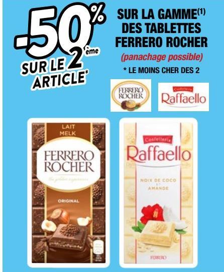 chocolats Ferrero Rocher