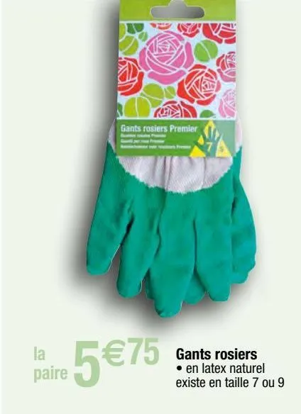 gants de jardin
