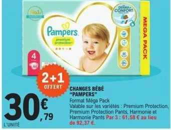 bébé pampers