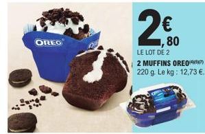 muffins Oreo
