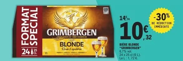 bière blonde grimbergen