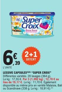 lessive Super Croix