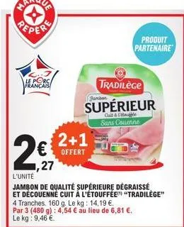 jambon tradilège