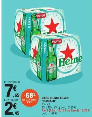 bière blonde heineken