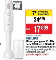 mixeur philips