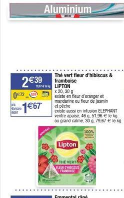 thé vert Lipton