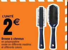 brosse à cheveux 