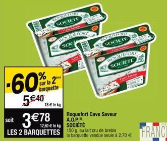 roquefort Société