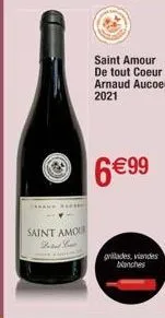saint amour  ماید  6 €99  grillades, viandes blanches 