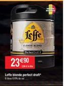 Leffe  FLOWER BLOND  23 €⁹0  Lette blonde perfect draft 