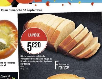 brioche tressée Label 5