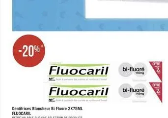 -20%  mc  fluocaril  fluocaril  offre  bi-fluoré 2.  offre  bi-fluoré 2₁  145mg 