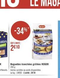 baguettes Roger