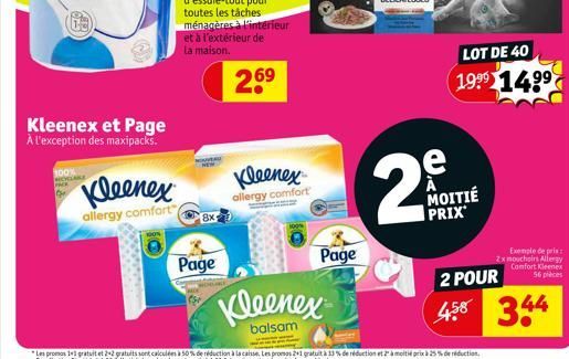 promos Kleenex