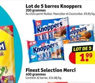 barres knoppers