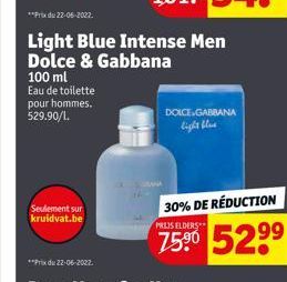 eau de toilette Dolce & Gabbana