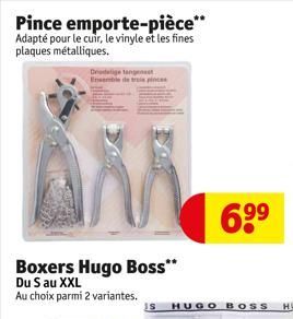 pinces Hugo Boss