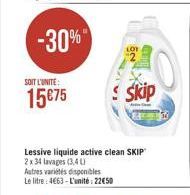 lessive liquide Skip