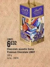 chocolats lindt