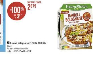 ravioli Fleury Michon