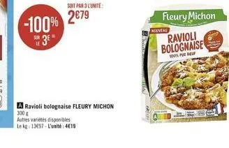 ravioli fleury michon