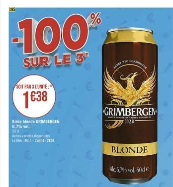 bière blonde Grimbergen