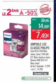 ampoule led Philips