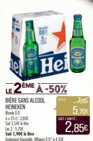 bière sans alcool Heineken