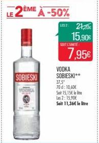 vodka Sobieski