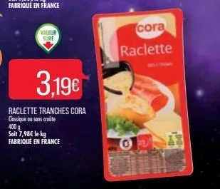 raclette cora
