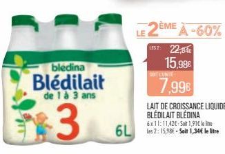 lait de croissance Blédina