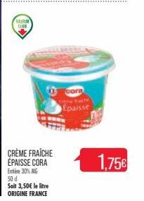 crème fraîche Cora