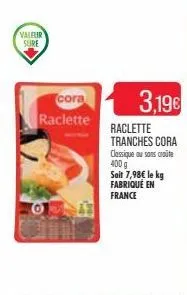raclette cora