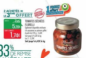 tomates séchées Florelli