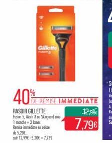 soldes Gillette