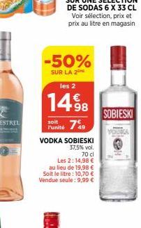 vodka Sobieski