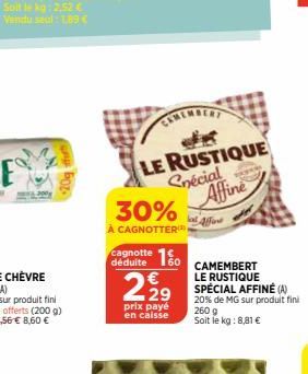 camembert Le rustique