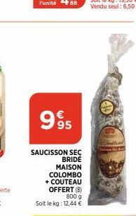 saucisson sec 