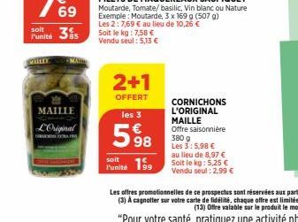 cornichons Maille