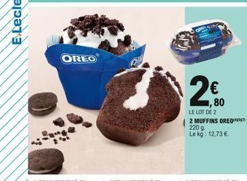 muffins Oreo