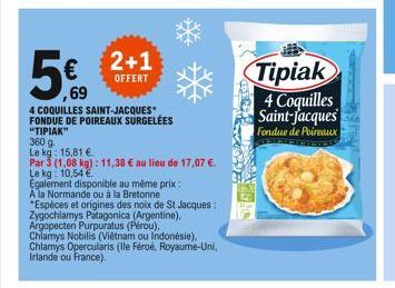 coquilles Saint-Jacques Tipiak