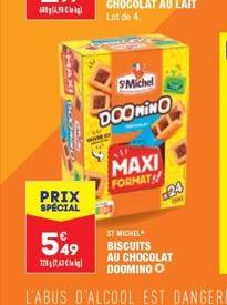 MAXI  PRIX  SPECIAL  549  72817,3  Michel  DOOMINO  MAXI FORMAT!!  24 