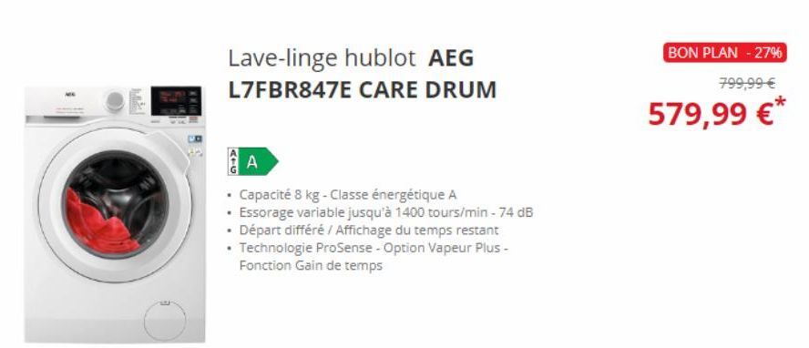 lave-linge AEG