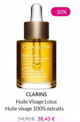 huile Clarins