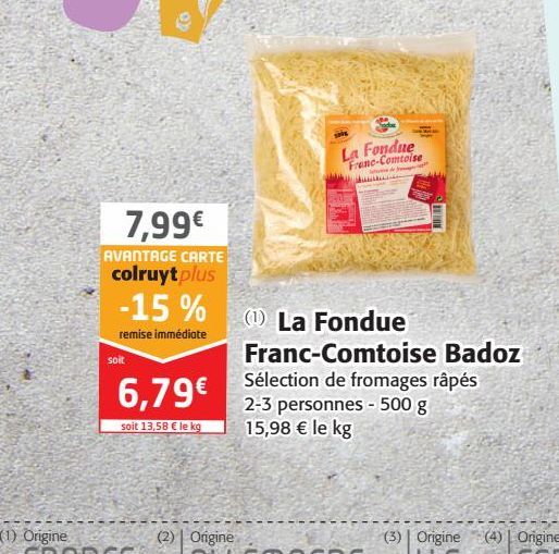 La Fondue Franc comtoise Badoz